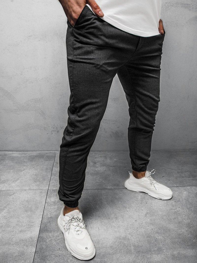 Pantalon Chino Homme Graphite OZONEE DJ/5539