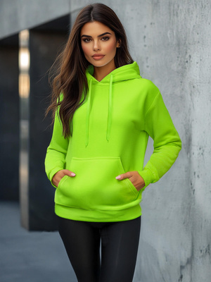 Sweat femme néon Vert OZONEE JS/W02Z