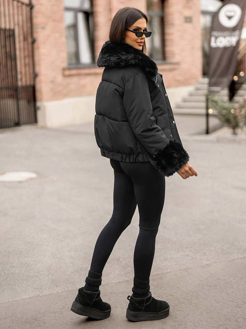 Veste Femme Noir OZONEE O/H833