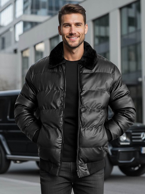 Veste Homme Noir OZONEE O/M795Z