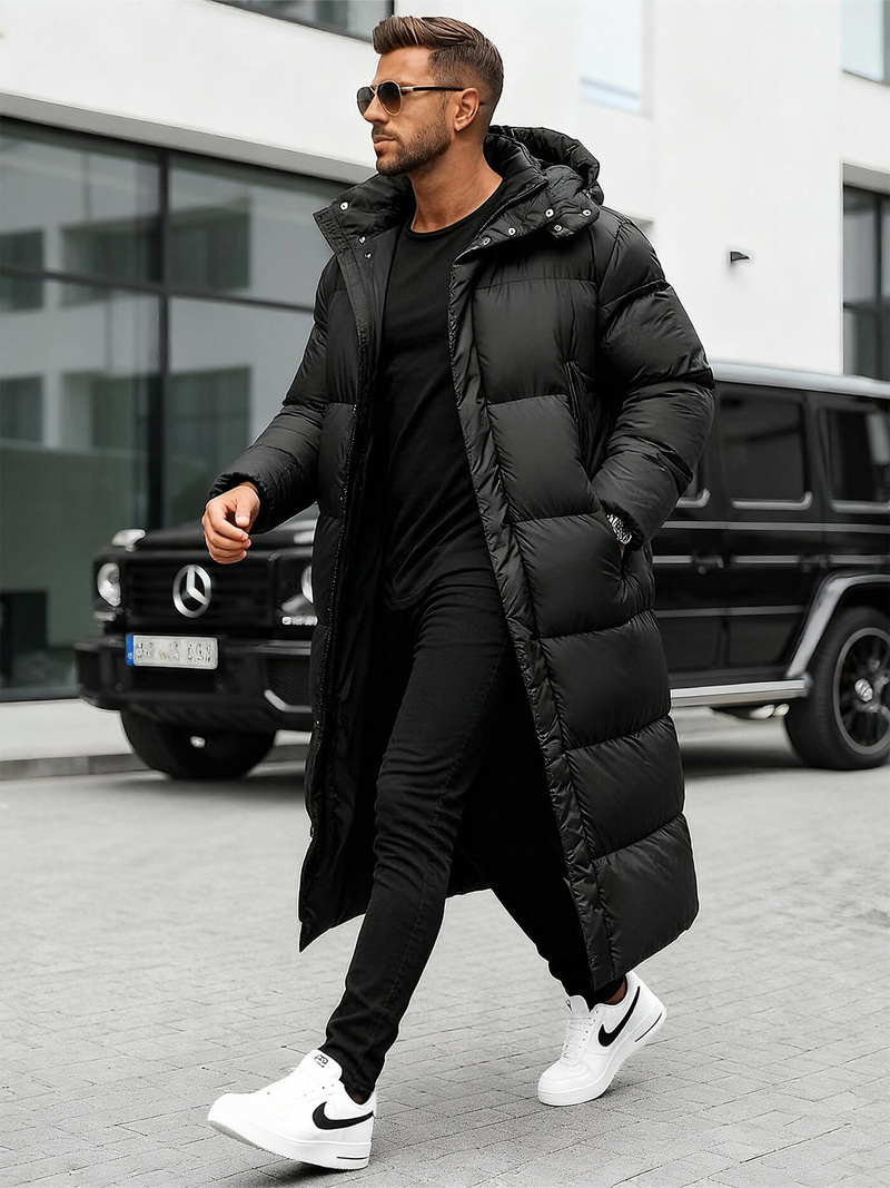 Veste Homme Noir OZONEE O/M3202Z