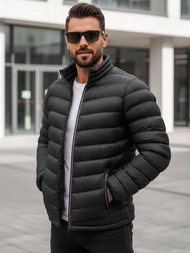 Veste Homme Noir OZONEE JS/SM71Z