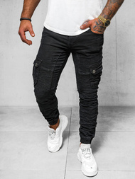 Pantalon Jogger Homme Noir OZONEE O/E6979N
