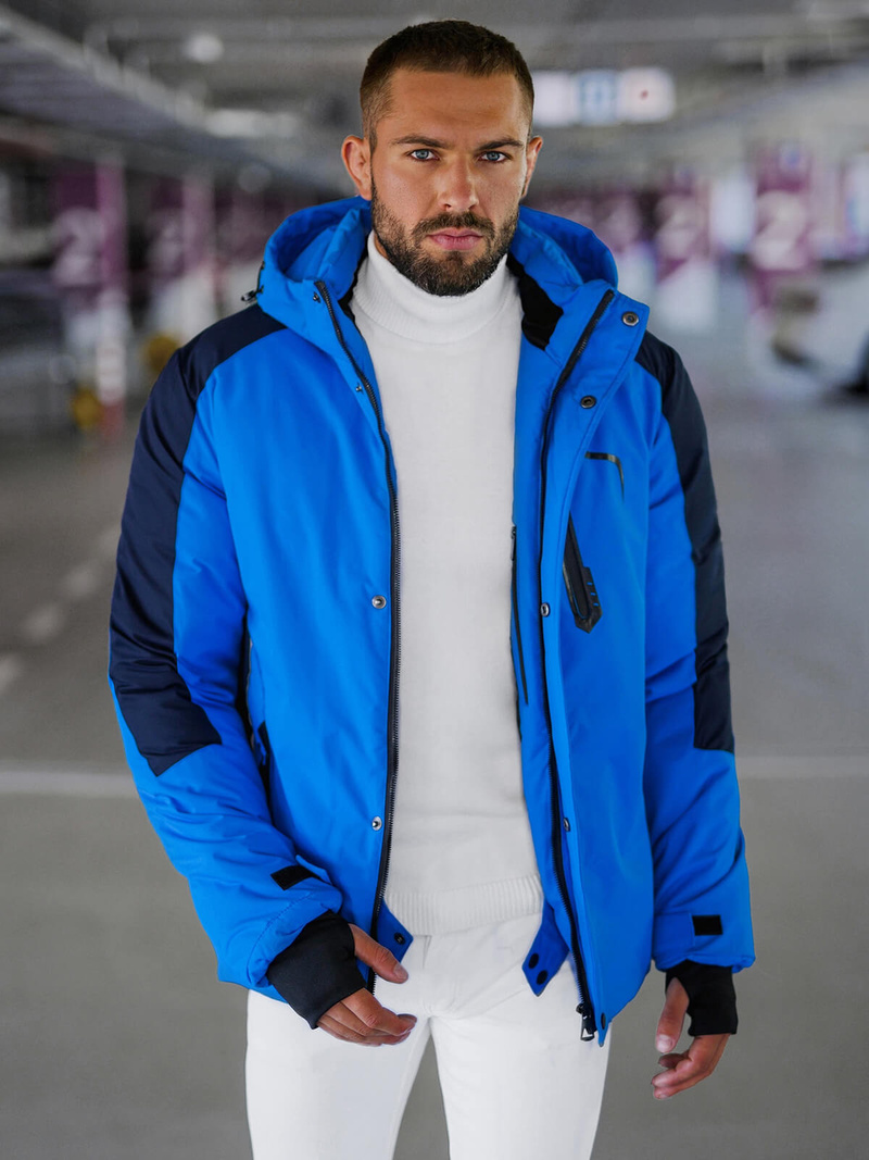 Veste Homme Bleu OZONEE JS/91M9905/184