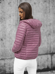 Veste Femme Réversible Rose Clair OZONEE O/H953Z