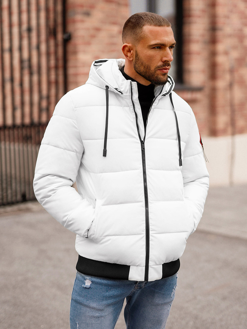 Veste D'hiver Blanc OZONEE JS/31M5031/281Z