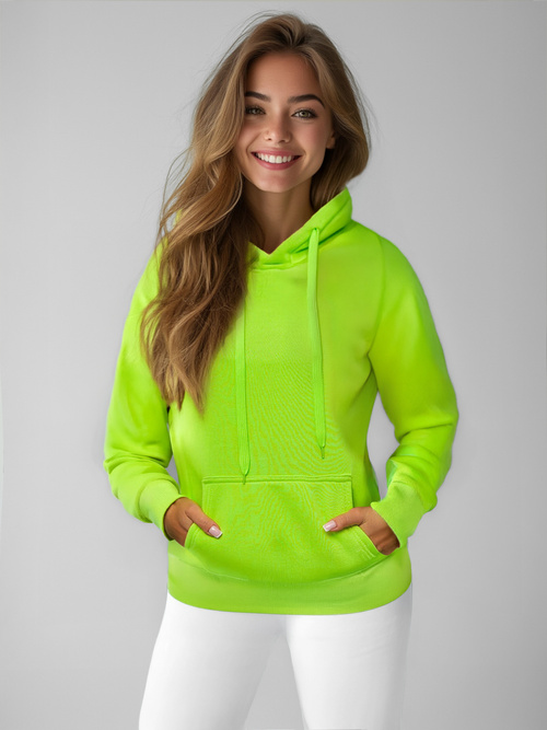 Sweat femme néon Vert OZONEE JS/W02Z