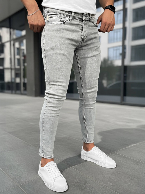 Jean Homme Gris OZONEE DO/2822/3