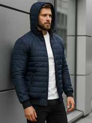 Veste Homme Bleu foncé OZONEE JS/MY13Z