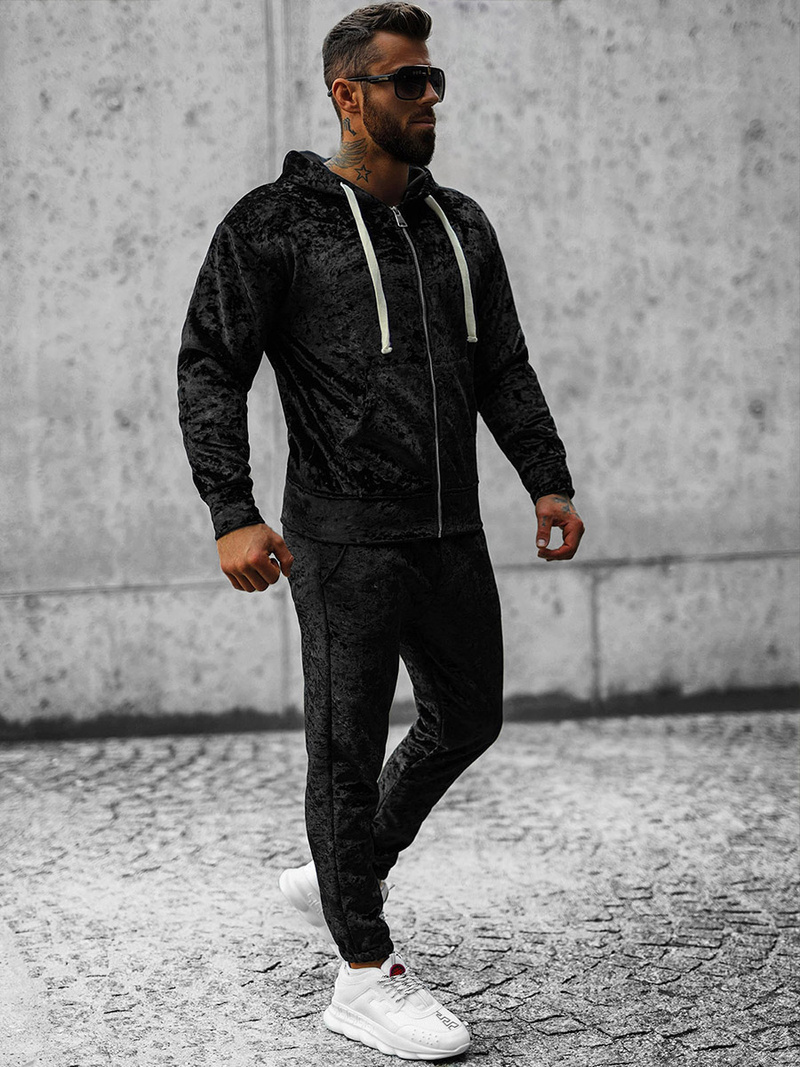Survêtement Homme Noir OZONEE O/D8123/9153