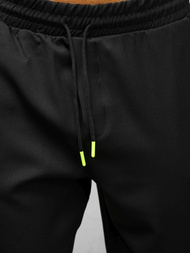 Pantalon Chino Jogger Homme Noir OZONEE O/CP150