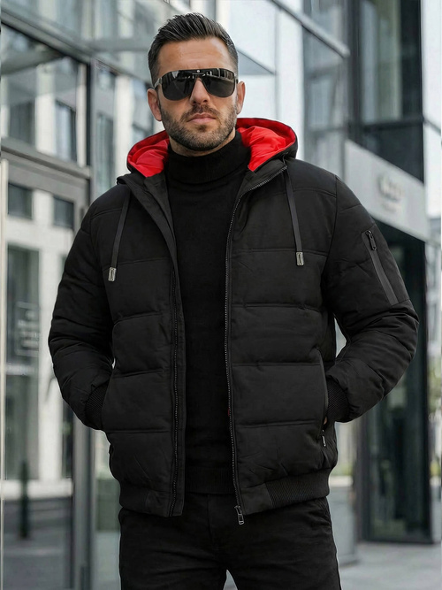 Veste homme noir OZONEE JS/31M5003Z