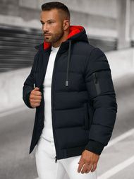 Veste homme bleu foncé OZONEE JS/31M5003Z