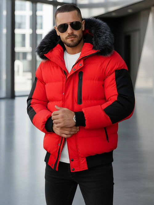 Veste Homme Rouge OZONEE O/M798Z