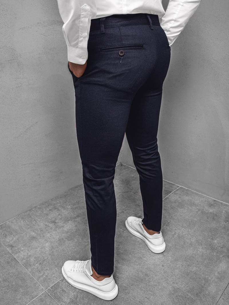 Pantalon Homme Bleu foncé OZONEE DJ/5523