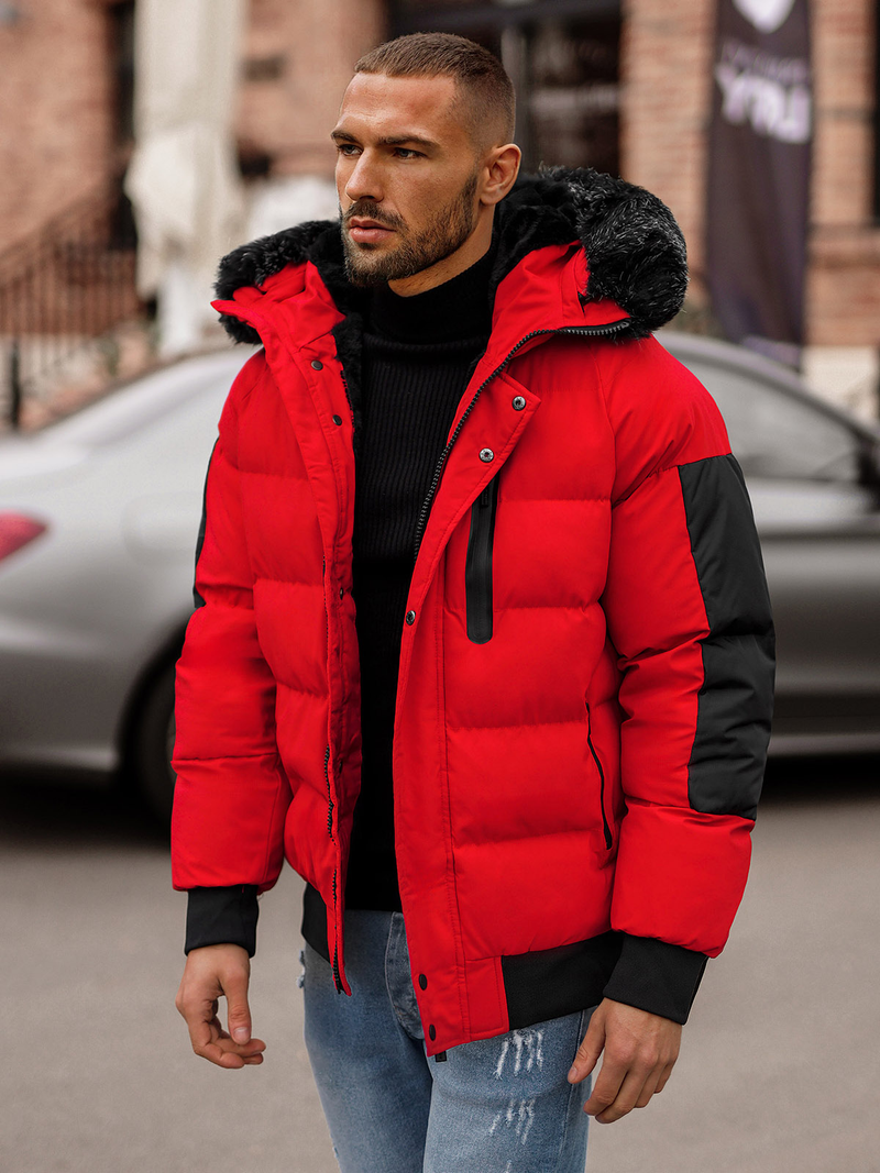 Veste Homme Rouge OZONEE O/M798Z