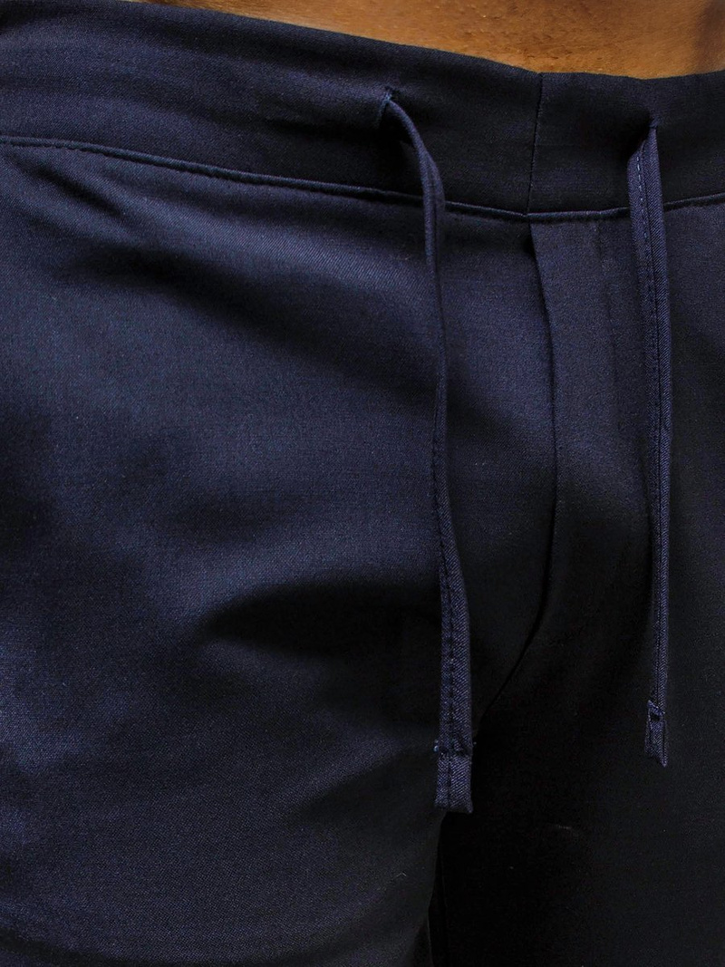 Pantalon Chino Homme Bleu foncé OZONEE DJ/5539