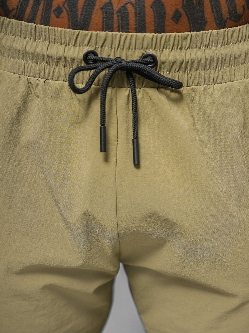 Pantalon Chino Homme Beige Foncé OZONEE O/PS5520