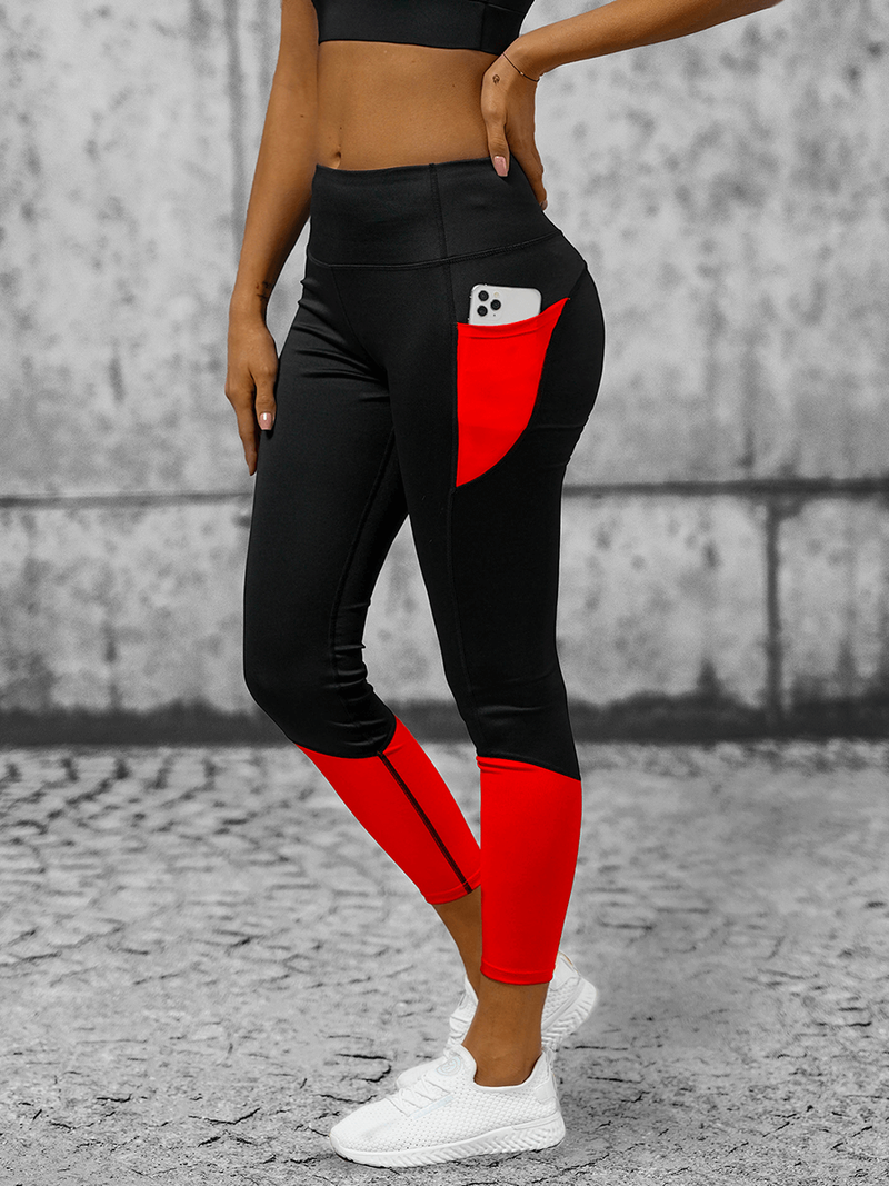 Legging Femme Noir OZONEE O/XL010/1