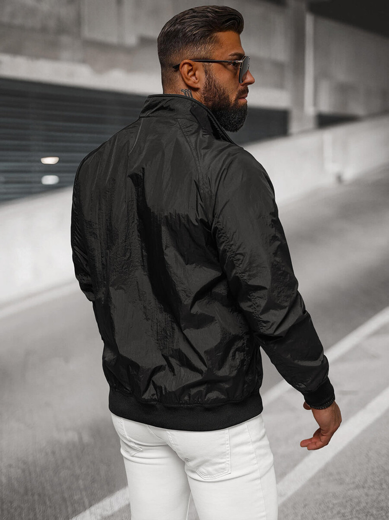 Veste Homme Noir OZONEE JS/5M3212/392