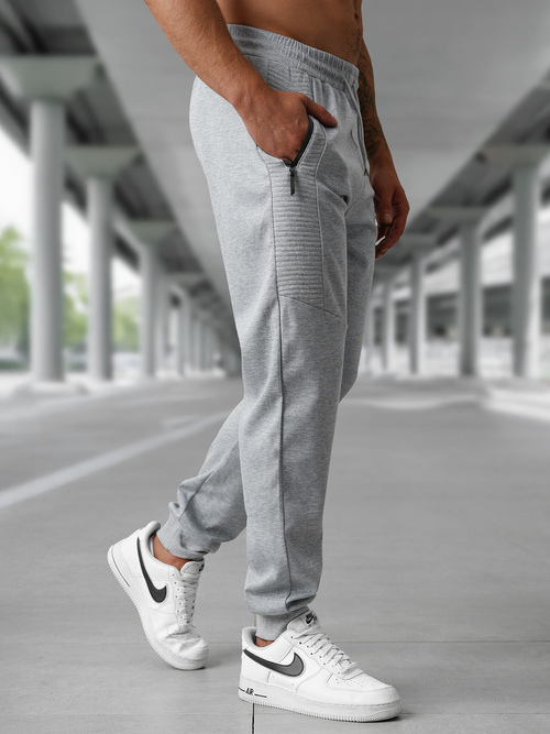 Pantalon de Survêtement Homme Gris OZONEE JS/15K1838/2