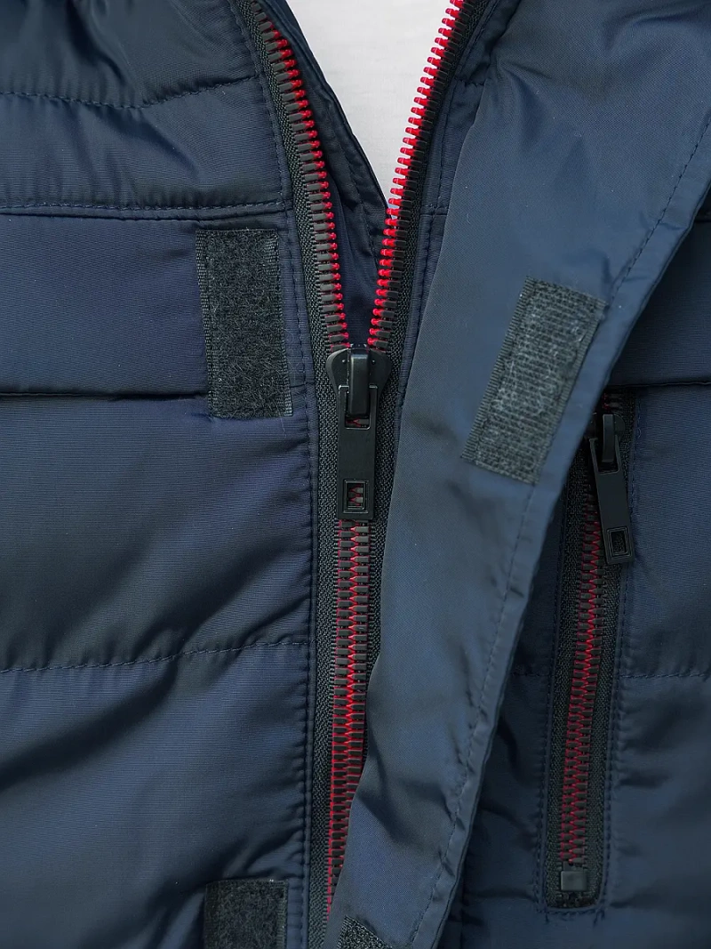 Veste Homme Bleu Foncé OZONEE JS/M806/215