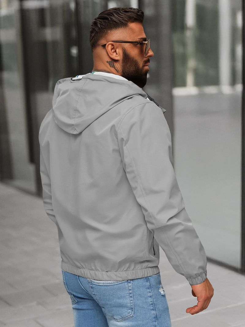 Veste Homme Gris OZONEE JS/31M5069/92