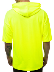 Sweatshirt Homme Néon Jaune OZONEE MACH/1183