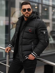 Veste homme noir OZONEE JS/57M7501/392Z