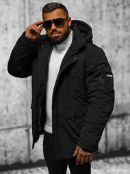 Veste Homme Noir OZONEE JS/5M718/392