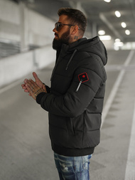 Veste D'hiver Noir OZONEE JS/31M5031/392Z