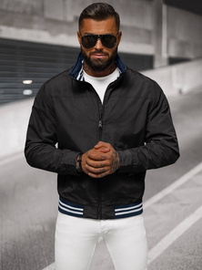 Veste Homme Noir OZONEE JS/5M3101/392Z