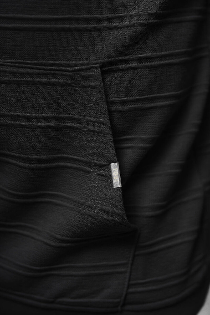 Sweatshirt à capuche homme noir OZONEE O/TB2272