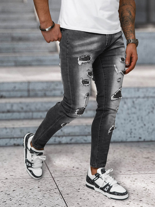 Jean Homme Noir OZONEE NB/MP0152N