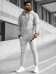 Survêtement Homme Gris OZONEE JS/68C10386/2Z