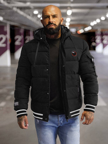 Veste homme noir OZONEE JS/57M7501/392