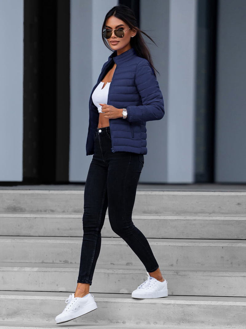 Veste femme Bleu foncé OZONEE JB/JP1141Z
