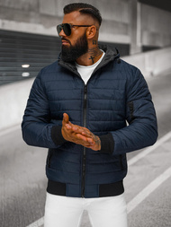 Veste Homme Bleu foncé OZONEE JS/MY13Z 