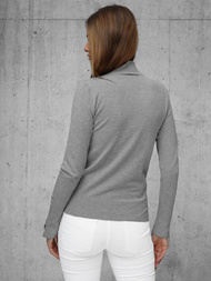 Pullover femme gris foncé OZONEE JS/8002/3