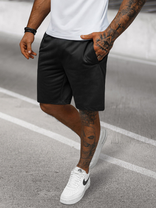Short Homme Noir OZONEE JS/8K100/3Z